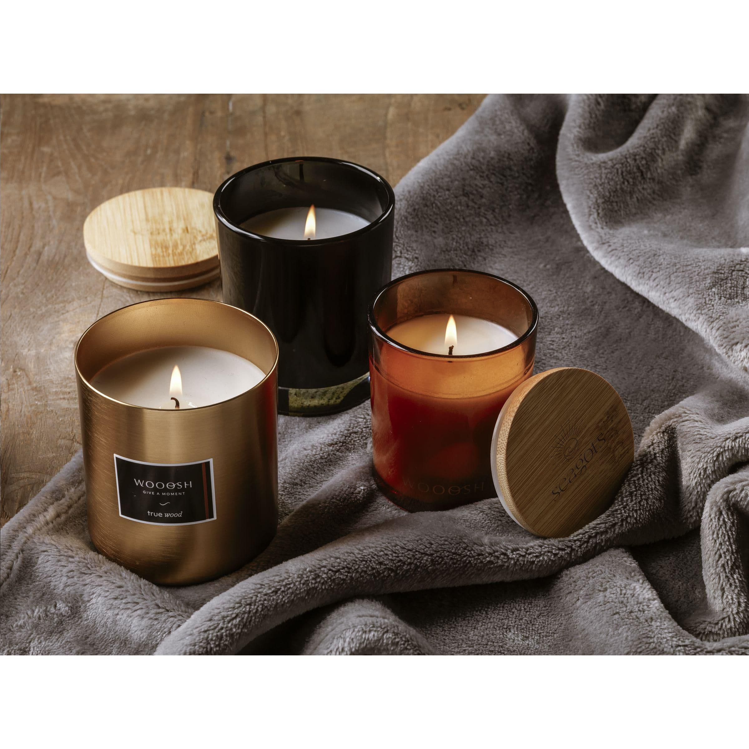 Bougie parfumée Wooosh Scented Candle Sweet Vanilla en situation