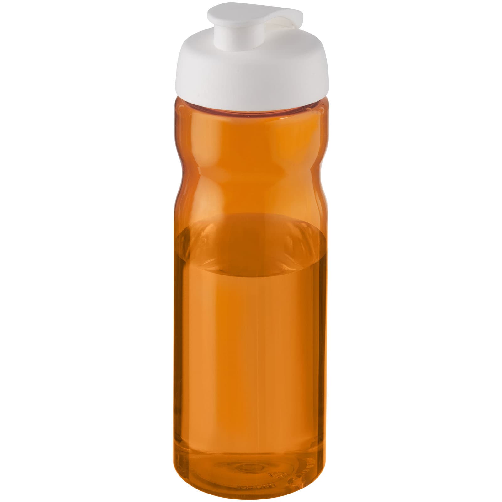 Bouteille de sport H2O Active® Eco POP Base 650ml avec couvercle à bascule coloris Orange