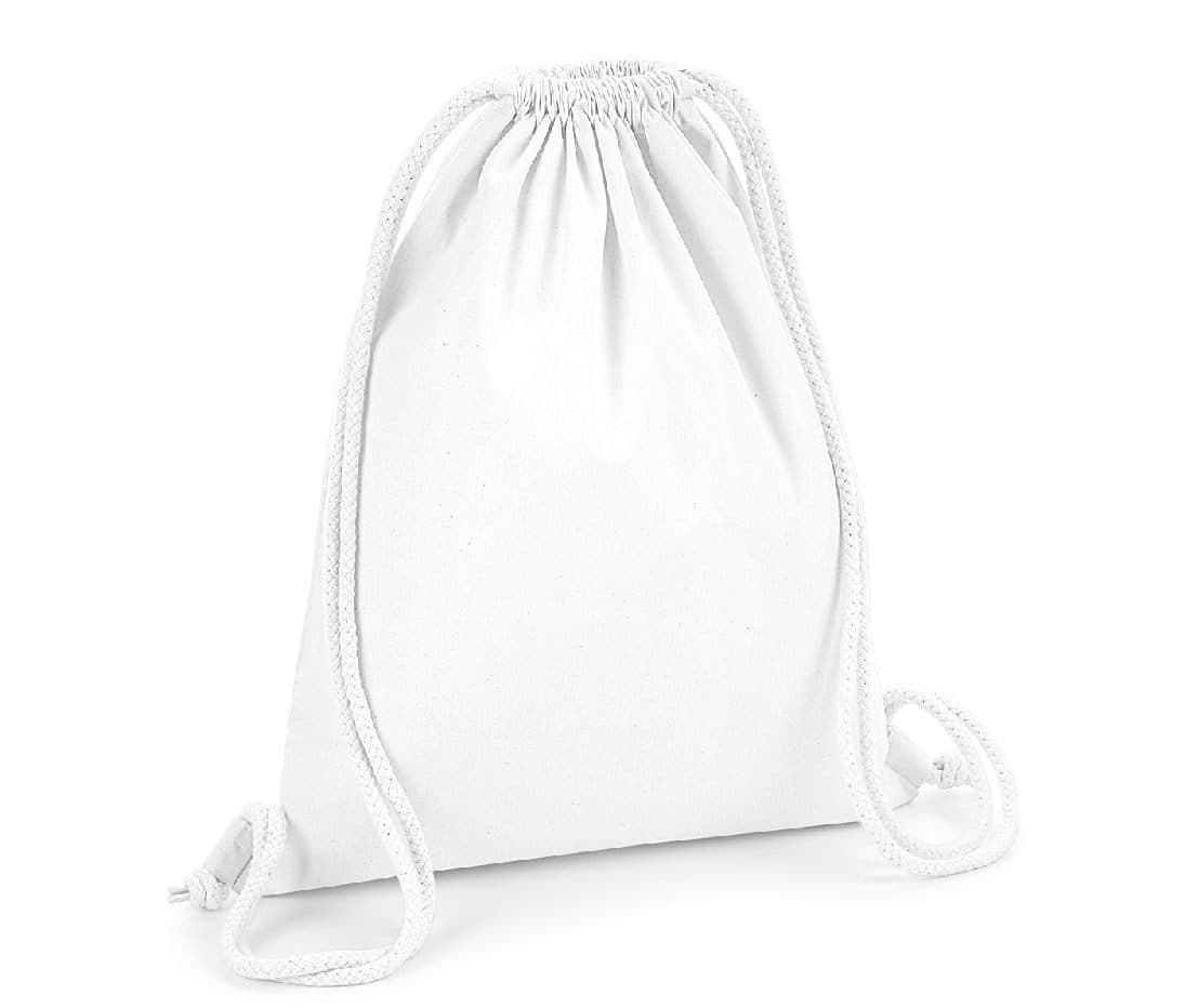 ORGANIC PREMIUM COTTON GYMSAC coloris Blanc