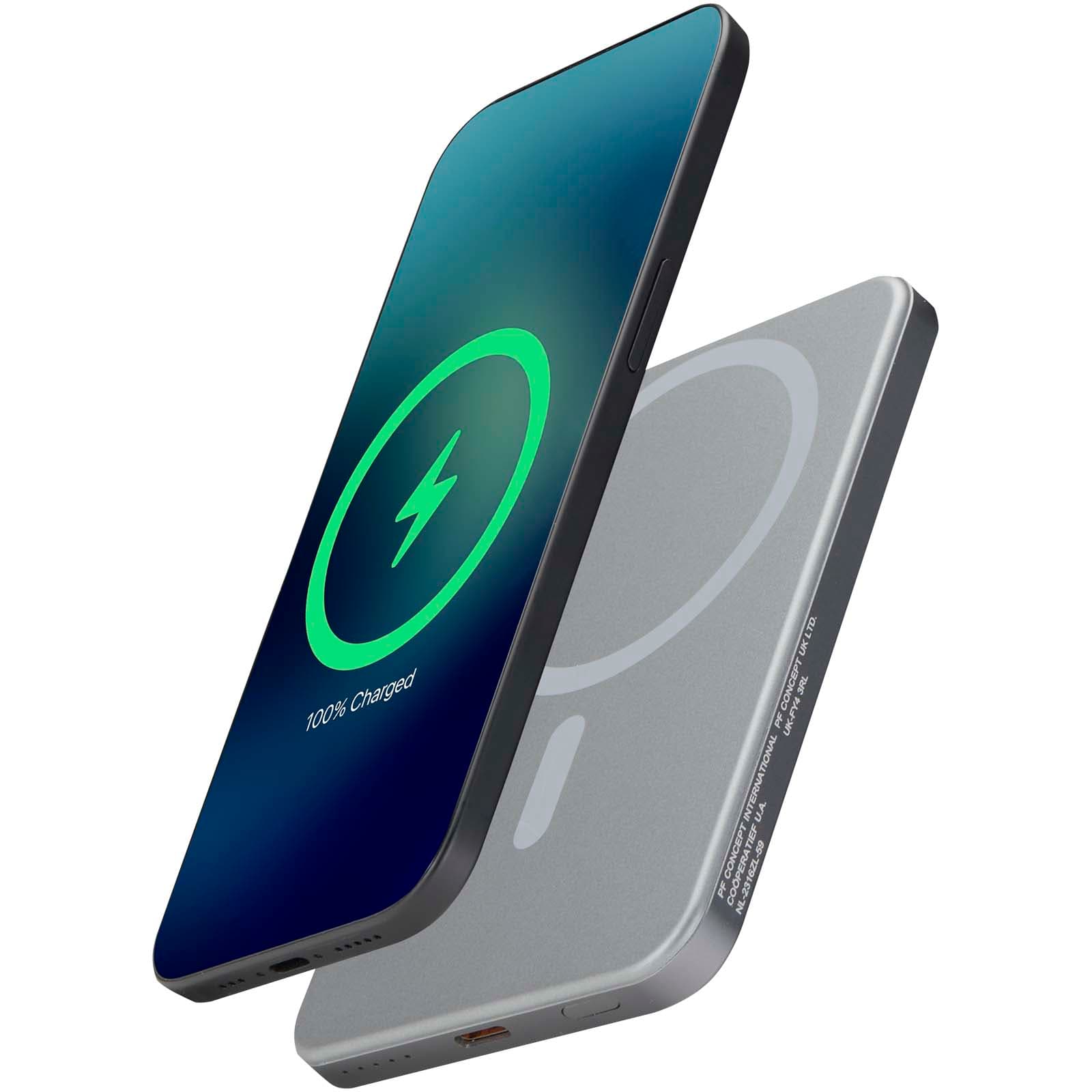 Batterie externe magnétique Avis 5000 mAh en aluminium recyclé RCS  coloris Bronze