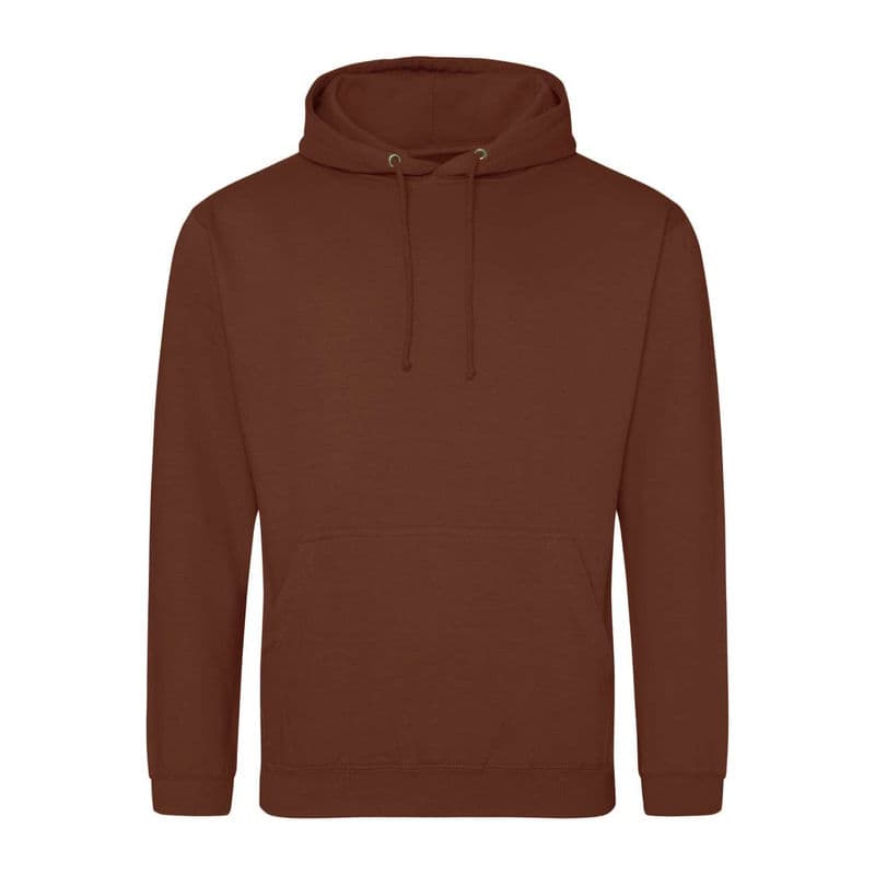 COLLEGE HOODIE coloris Rouge rouille