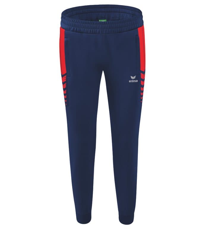 Pantalon Worker Six Wings coloris Marine / Rouge