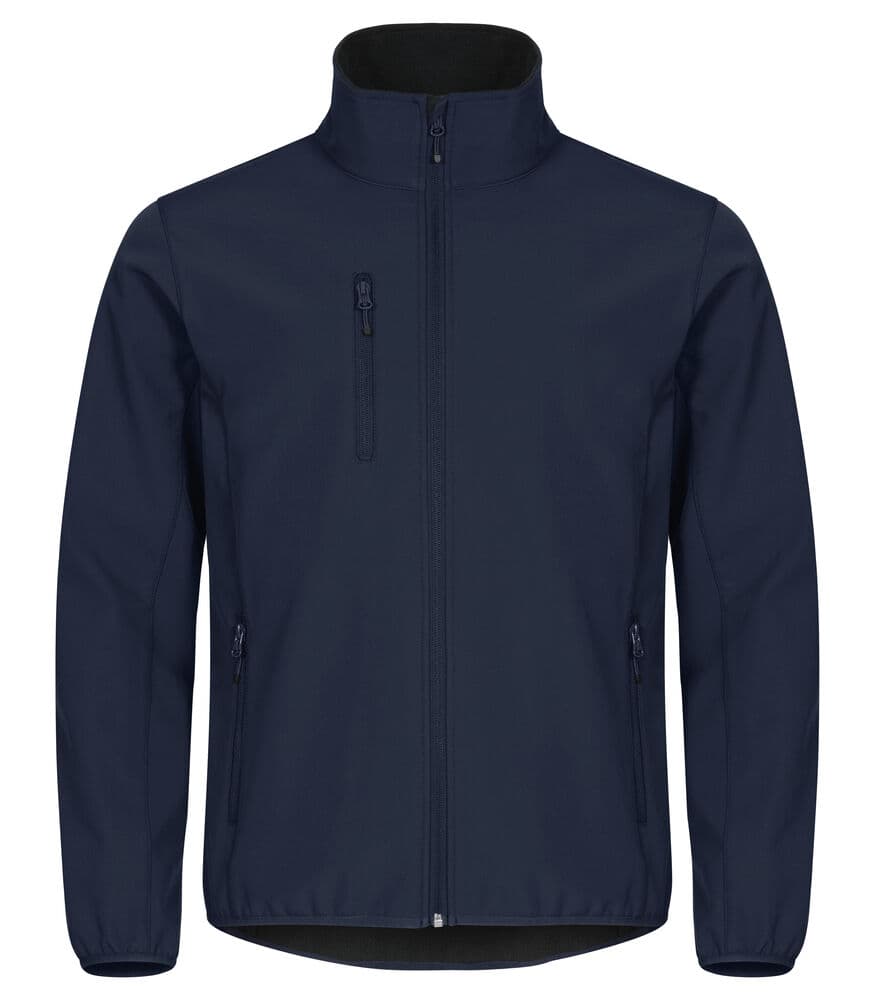 Clique Classic Softshell Jacket coloris Marine foncé
