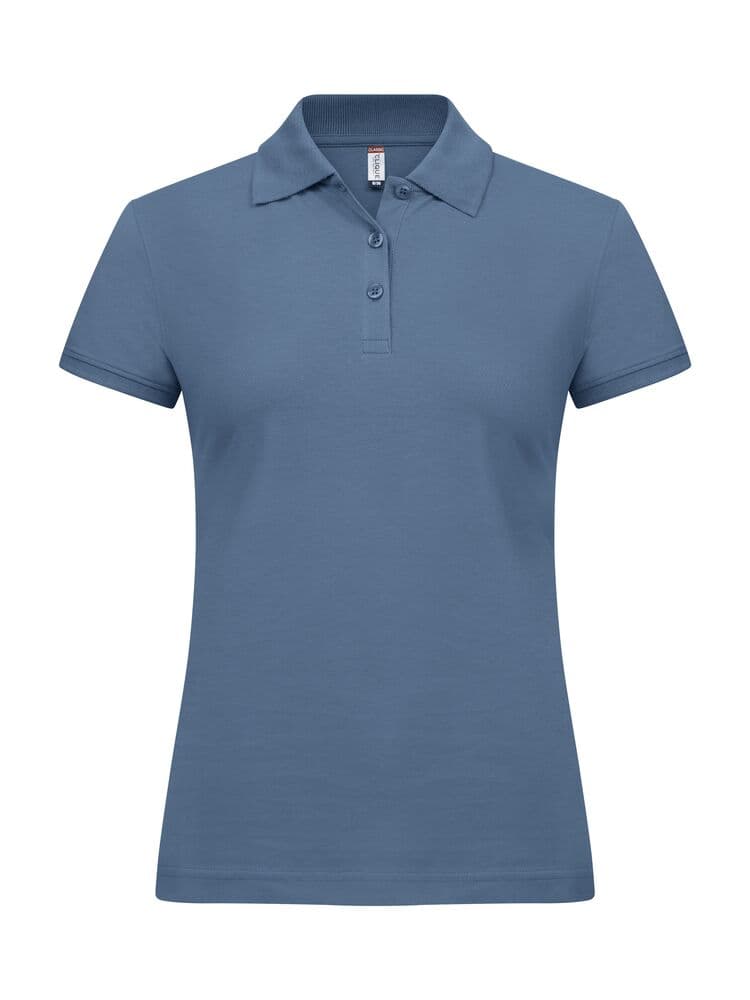 Clique Classic Marion S/S Polo coloris Bleu acier