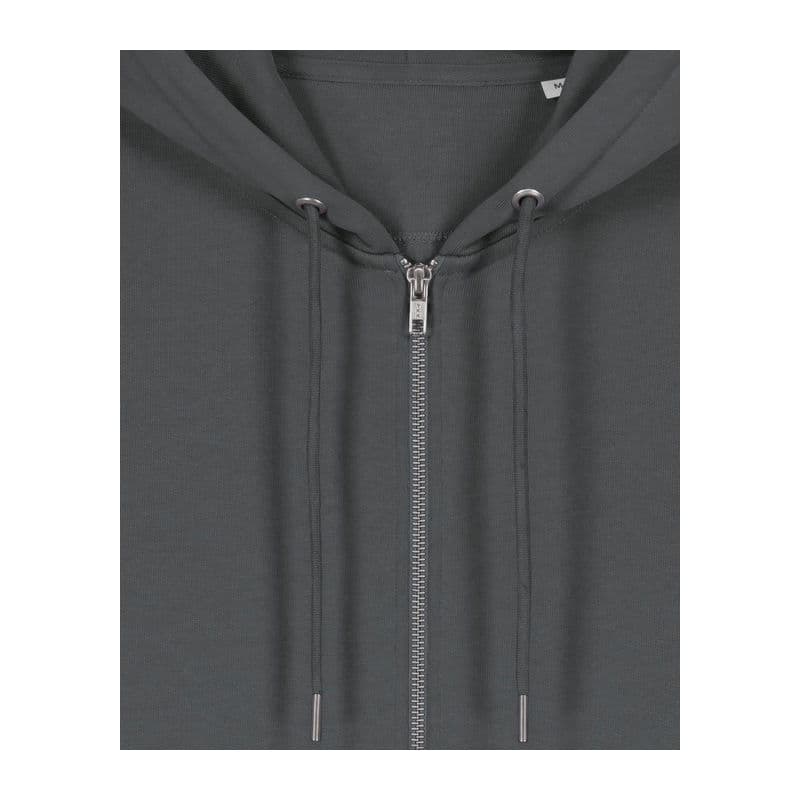 Cultivator 2.0 unisex zip-thru hoodie  coloris Anthracite