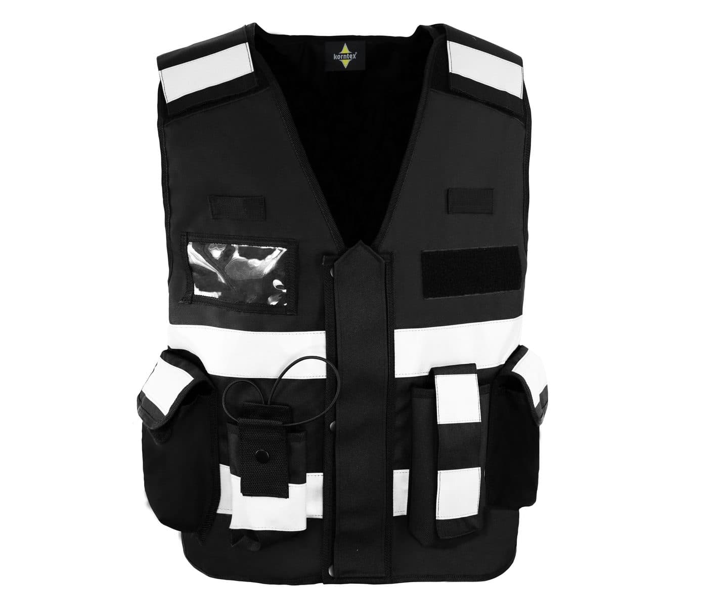 TACTICAL AND FUNCTIONNAL VEST "BONN" coloris Noir