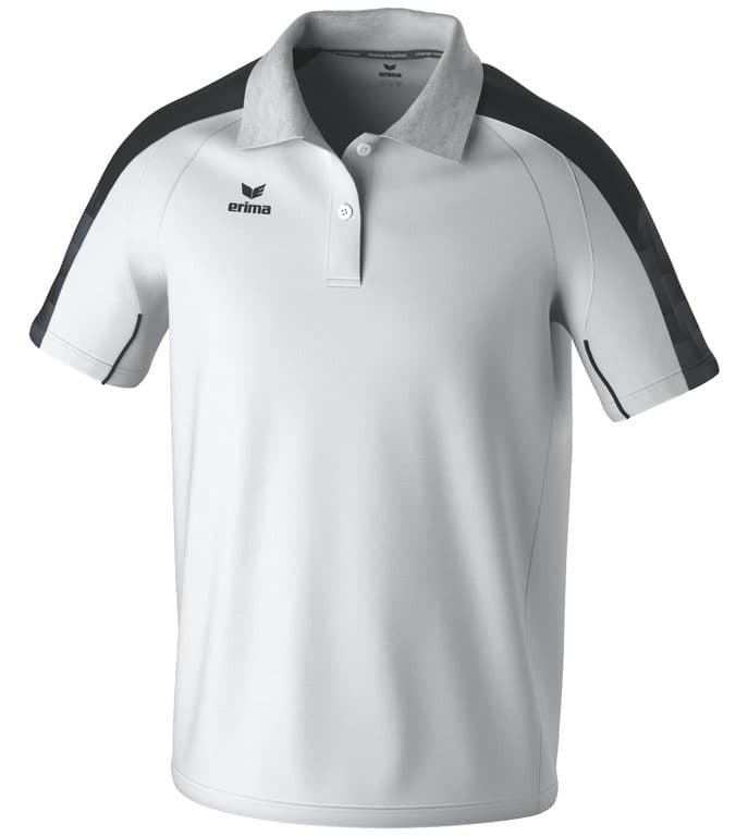 Polo EVO STAR coloris Blanc / Noir