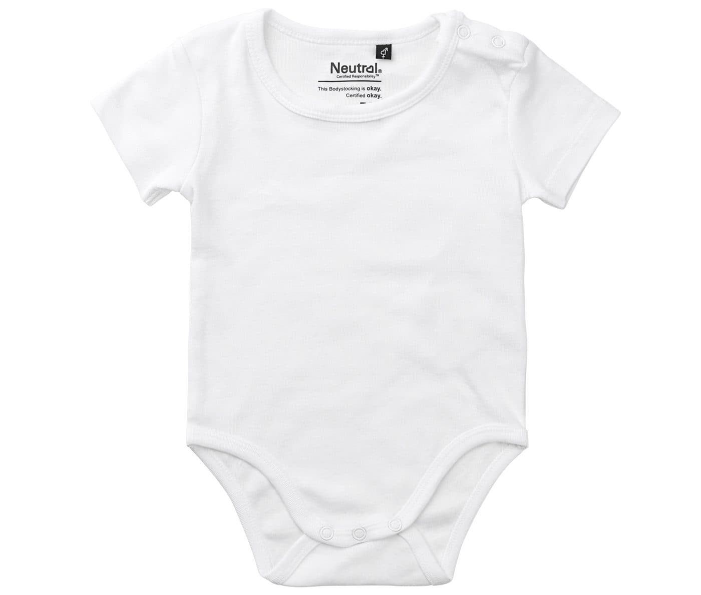 BABIES SHORT SLEEVE BODYSTOCKINGS