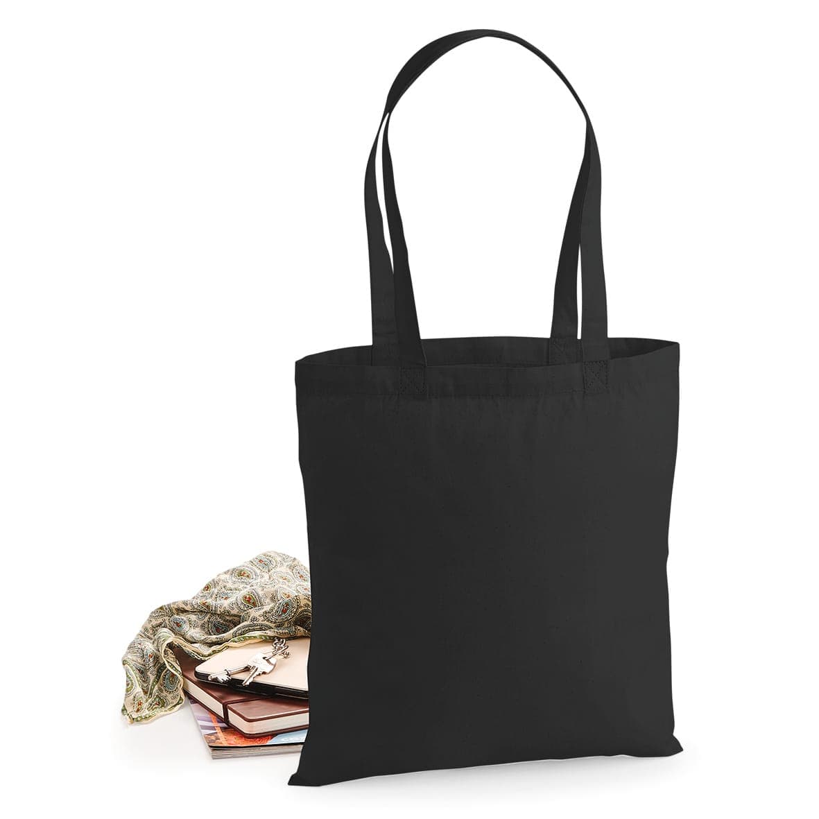 Sac en coton premium en situation