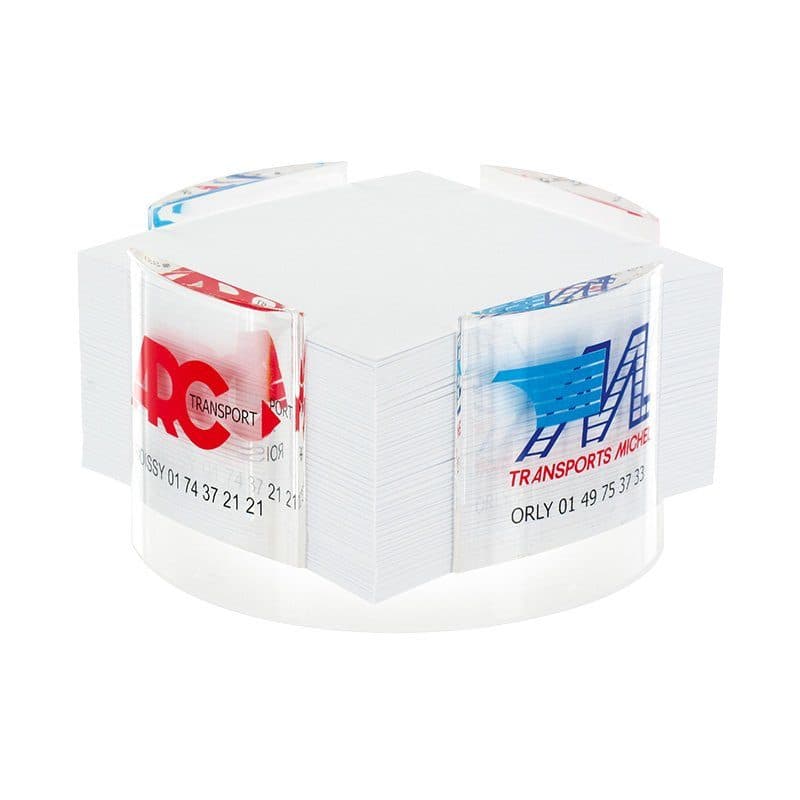 CUBE PMMA TRANSPARENT