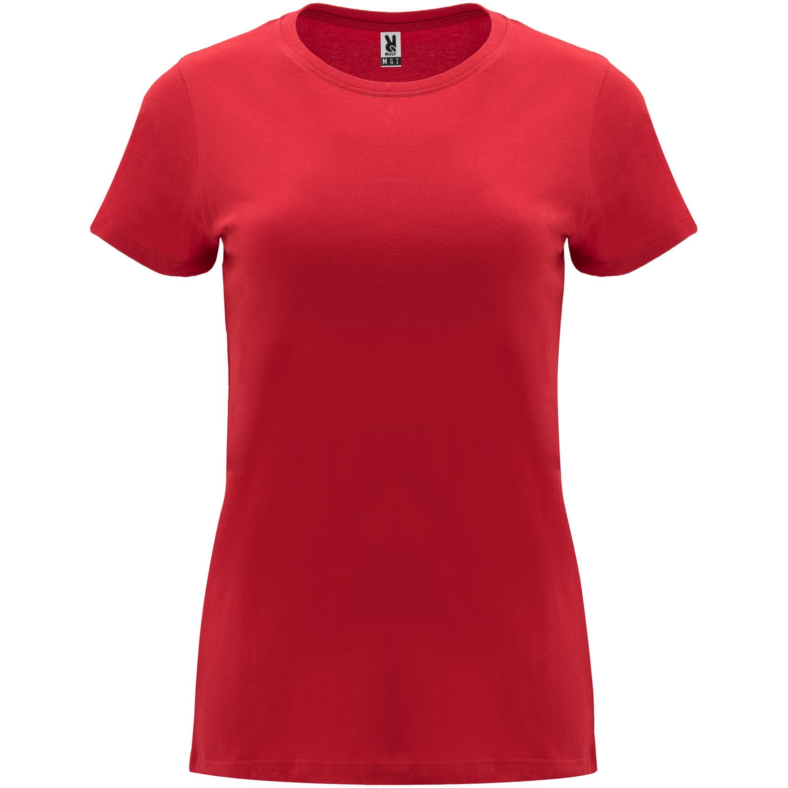T-shirt de 170 g/m² Capri à manches courtes pour femme coloris Rouge