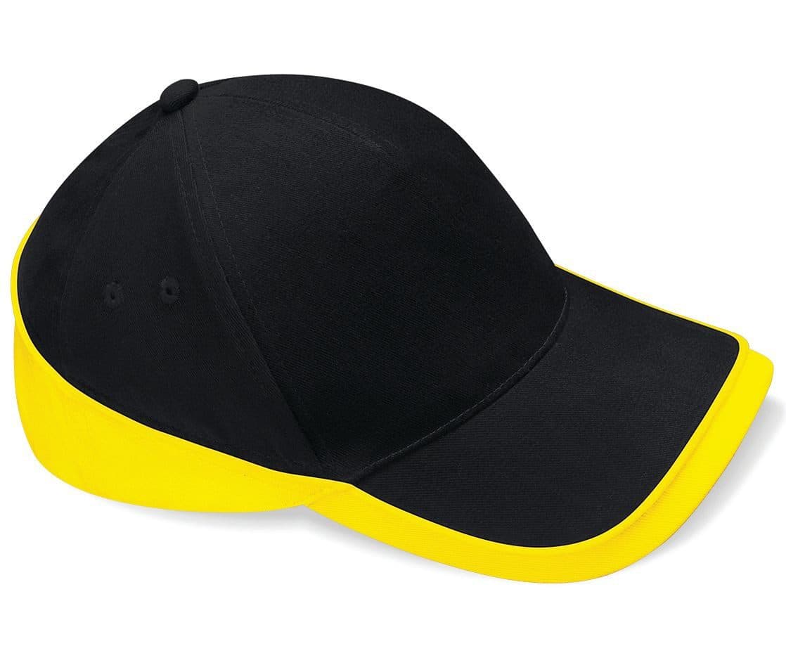TEAMWEAR COMPETITION CAP coloris Noir / Jaune