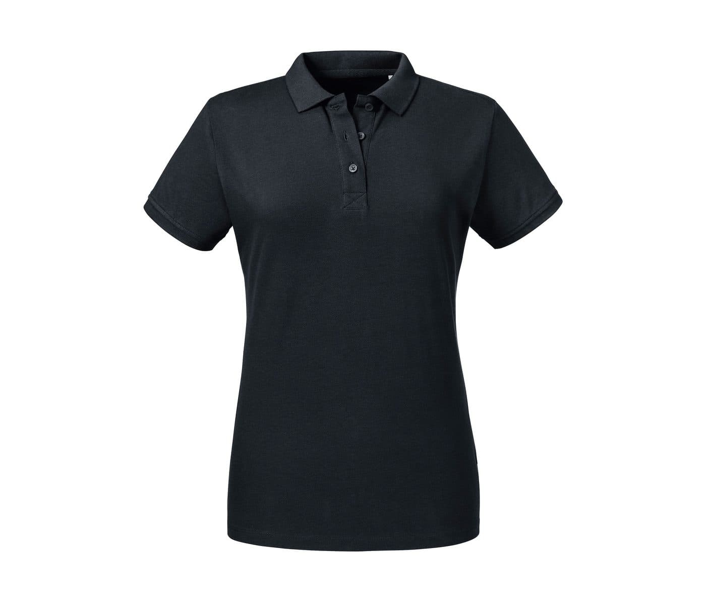 LADIES' PURE ORGANIC POLO coloris Noir