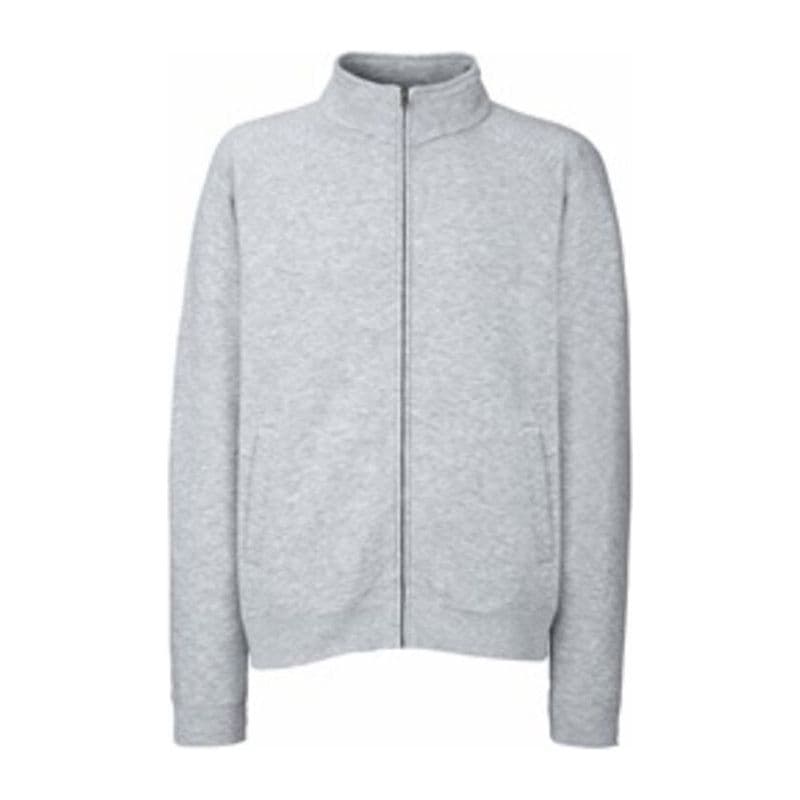 CLASSIC SWEAT JACKET coloris Gris chiné