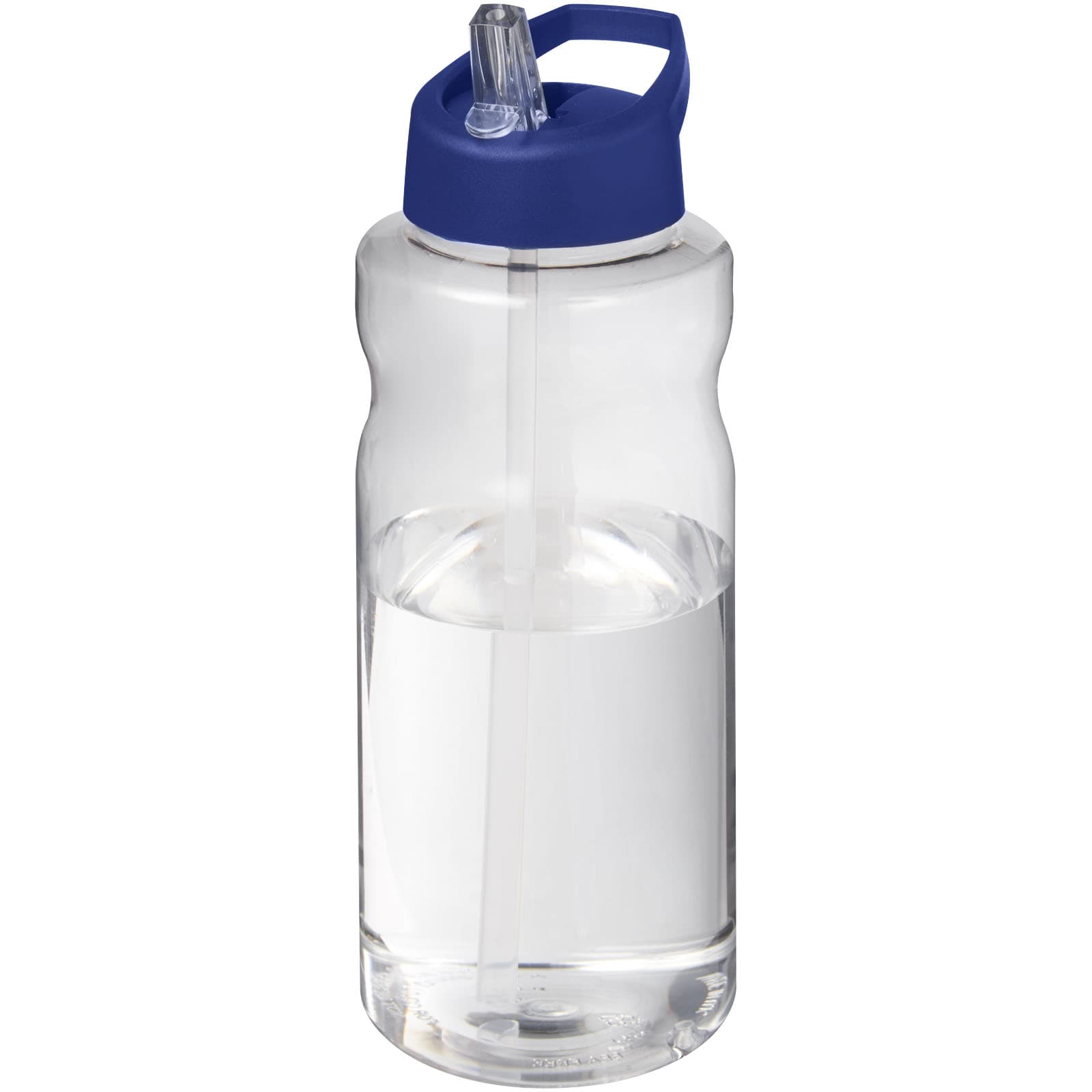 Bouteille de sport H2O Active® Big Base de 1 litre avec couvercle à bec verseur coloris Bleu