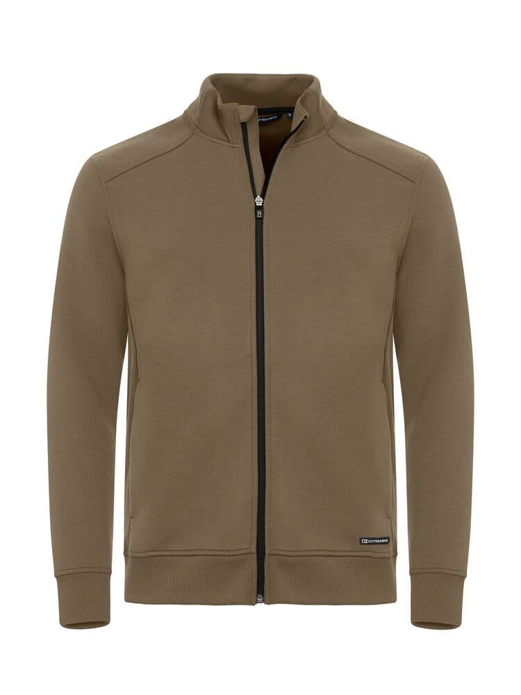 Cardigan zippé Cutter & Buck Pemberton homme coloris Kaki