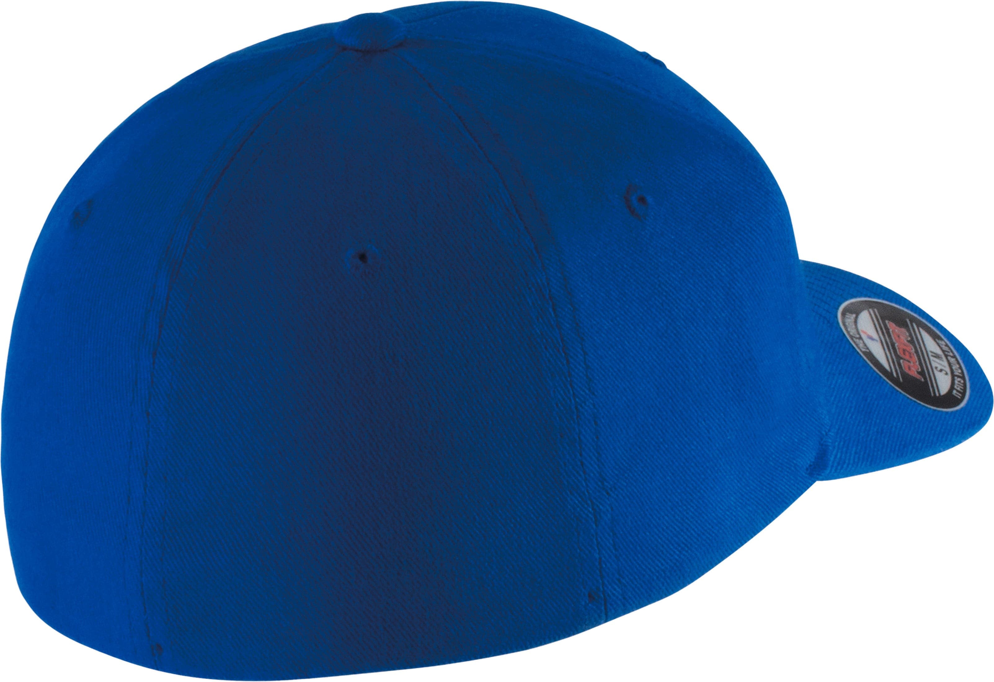 Casquette Flexfit coton brossé - 6 panneaux en situation