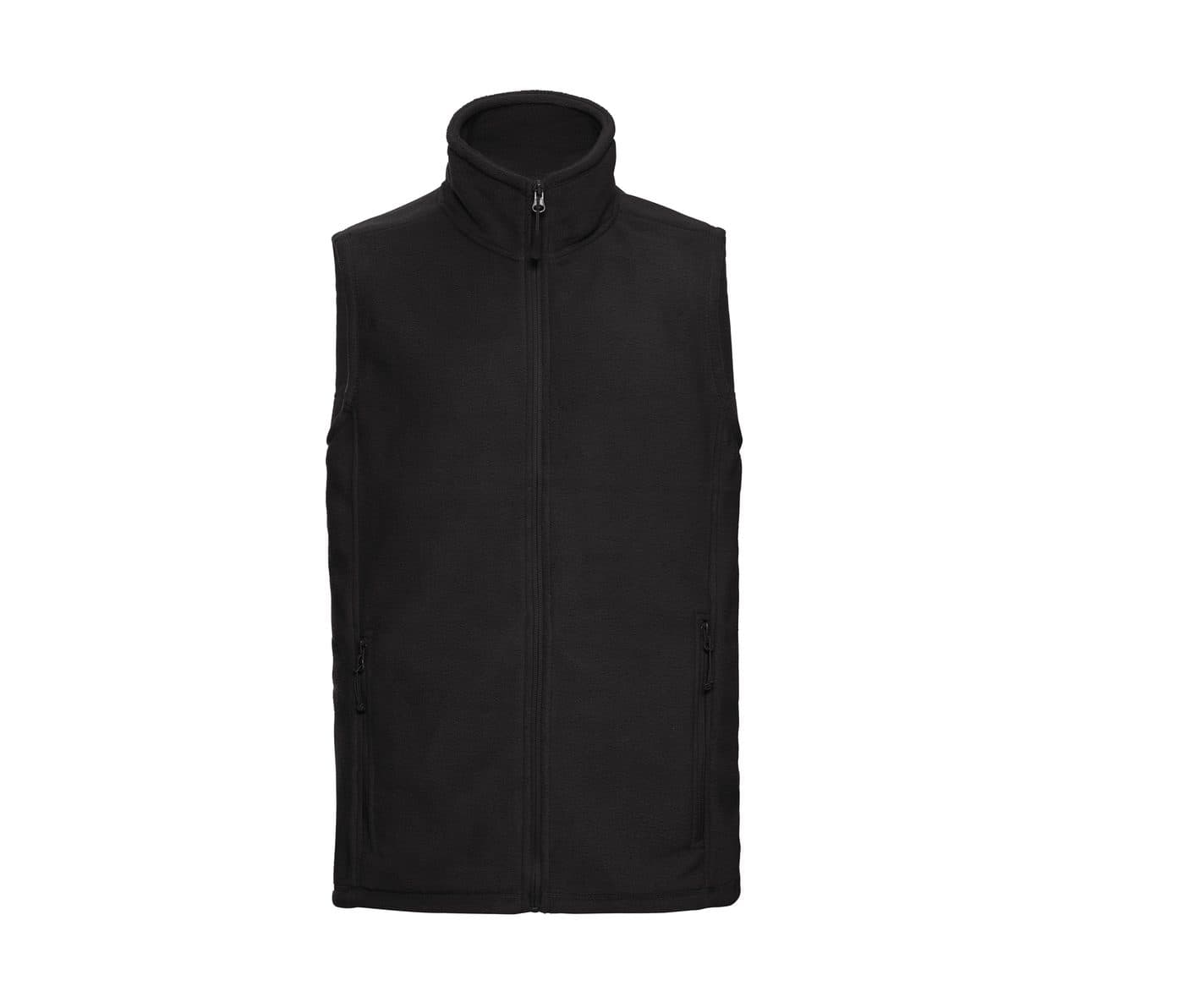 MEN'S OUTDOOR FLEECE GILET coloris Noir