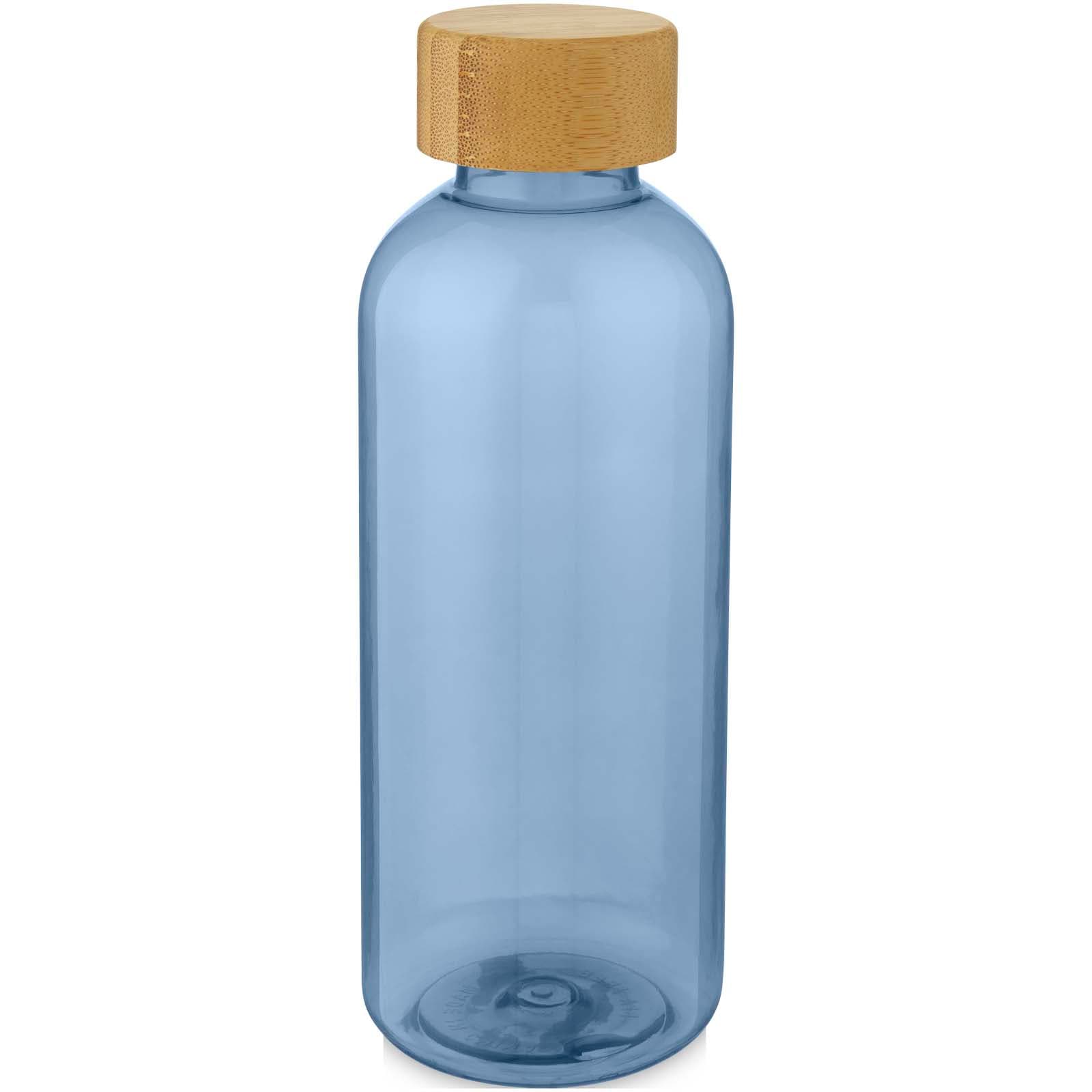 Bouteille de sport Ziggs 650 ml en plastique recyclé coloris Bleu translucide