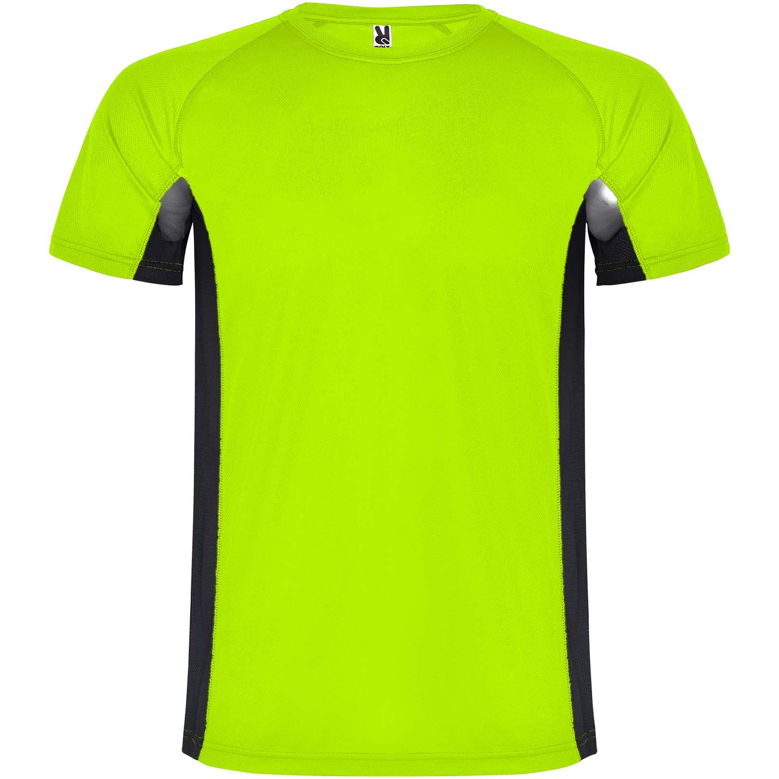 T-shirt de sport Shanghai à manches courtes pour enfant coloris Vert fluo
