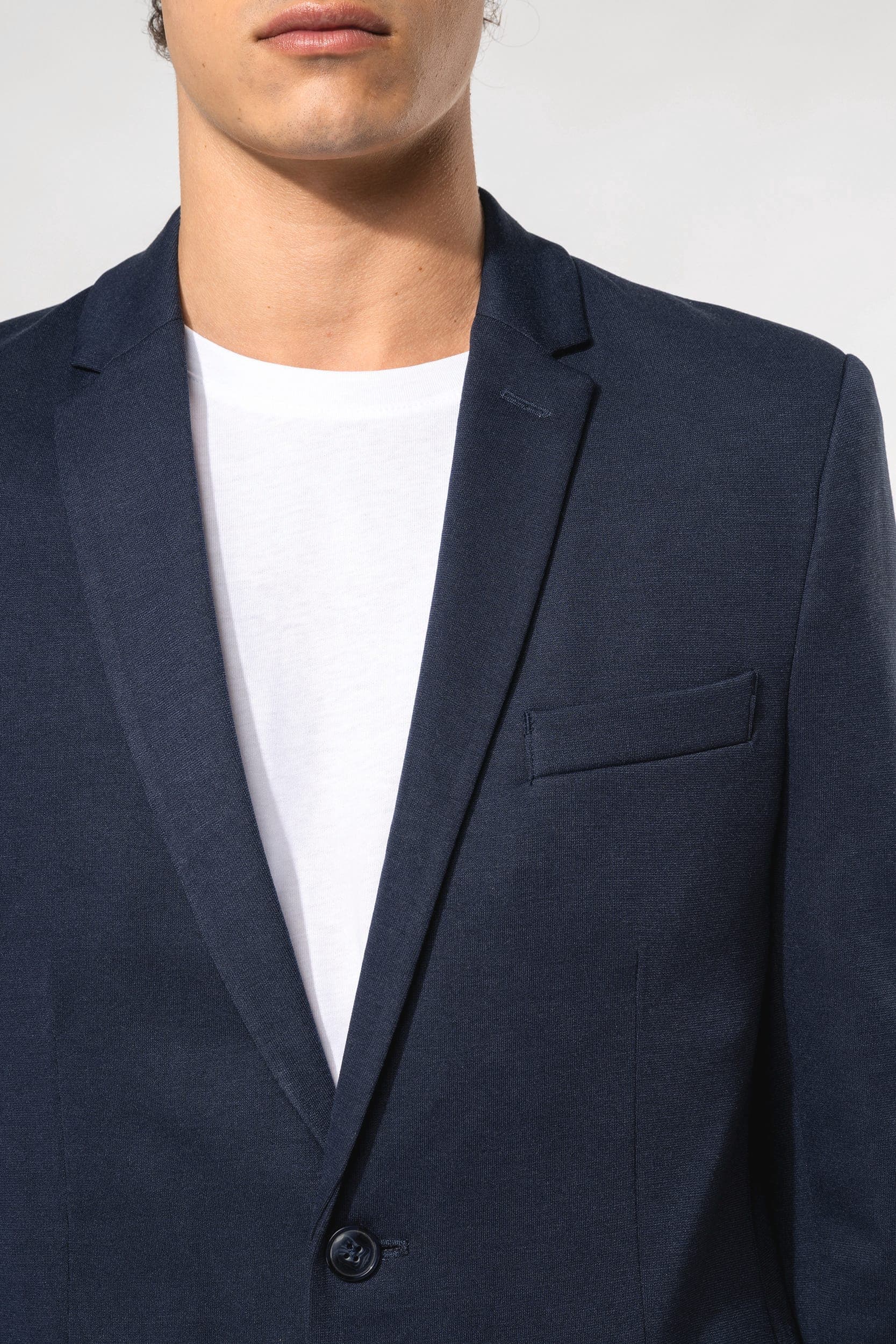 Veste maille homme en situation