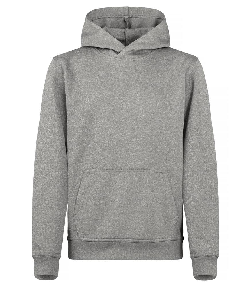 Clique Basic Active Hoody Junior coloris Gris chiné