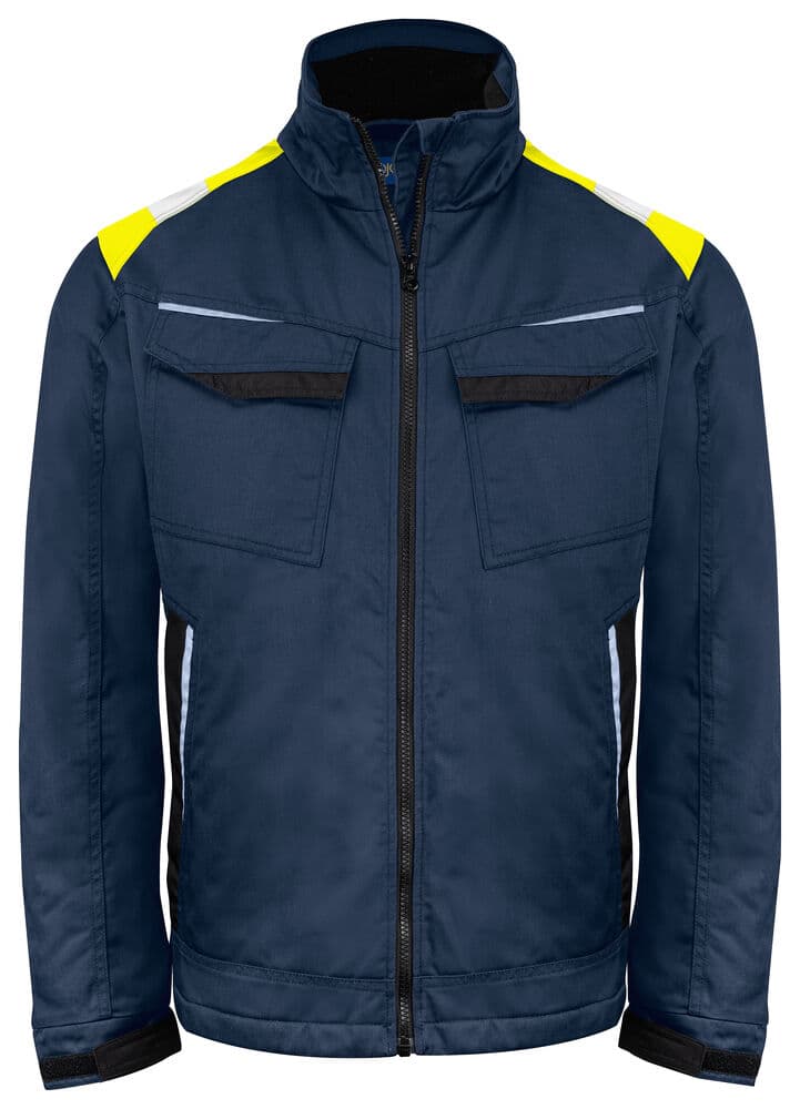 5428 GILET DE SERVICE DOUBLÉ coloris Jaune / Marine