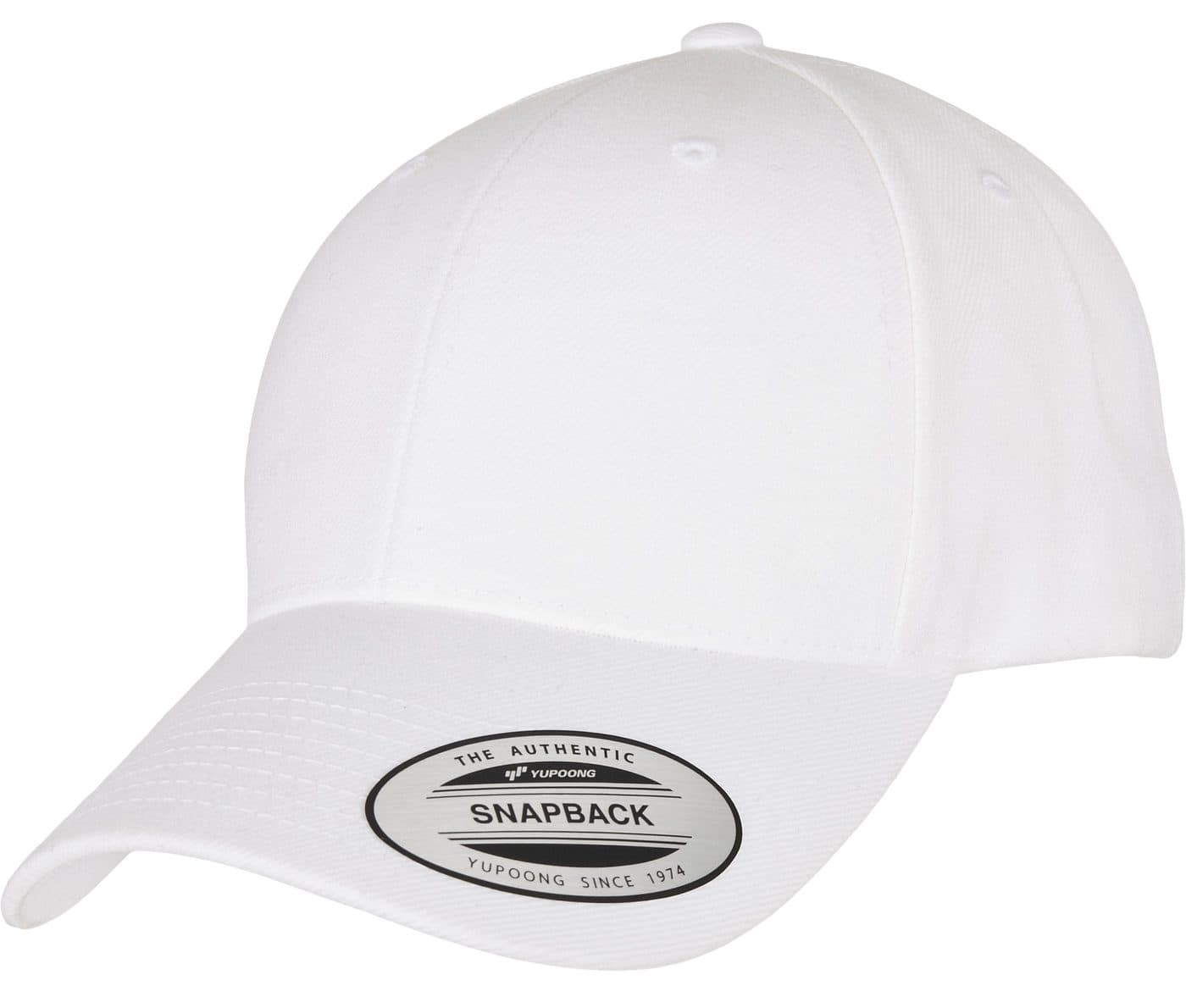 PREMIUM CURVED VISOR SNAPBACK CAP coloris Blanc