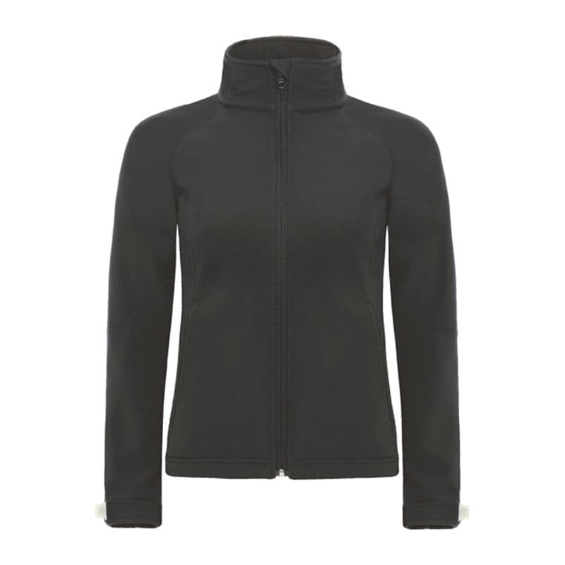 HOODED SOFTSHELL WOMEN coloris Noir