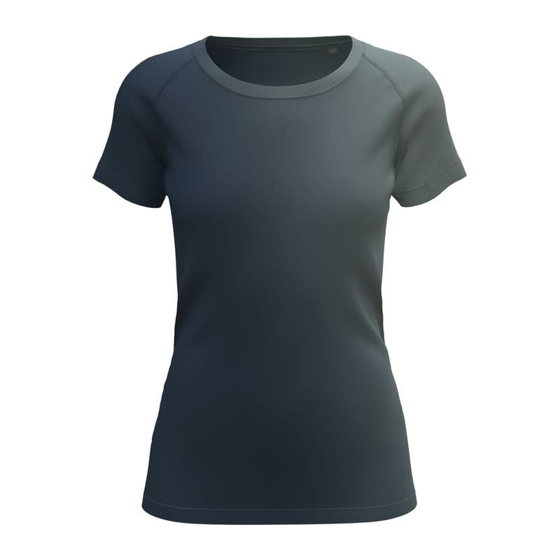 Seamless Sports-T Women's T-shirt coloris Bleu nuit Dip