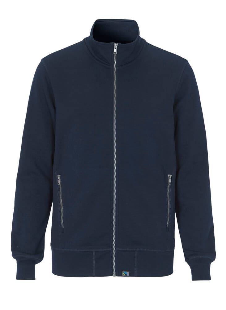 SWEAT ZIP INTÉGRAL HOMME - CERTIFIÉ GOTS