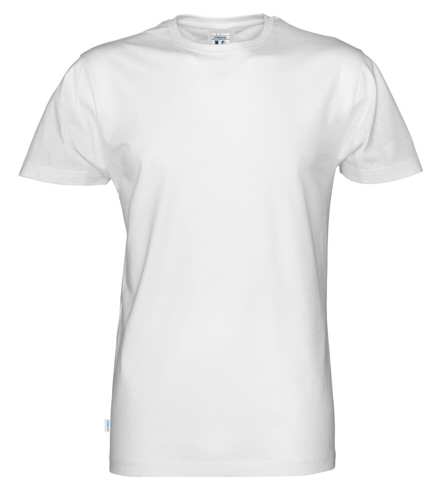 T-SHIRT HOMME - CERTIFIÉ GOTS coloris Blanc
