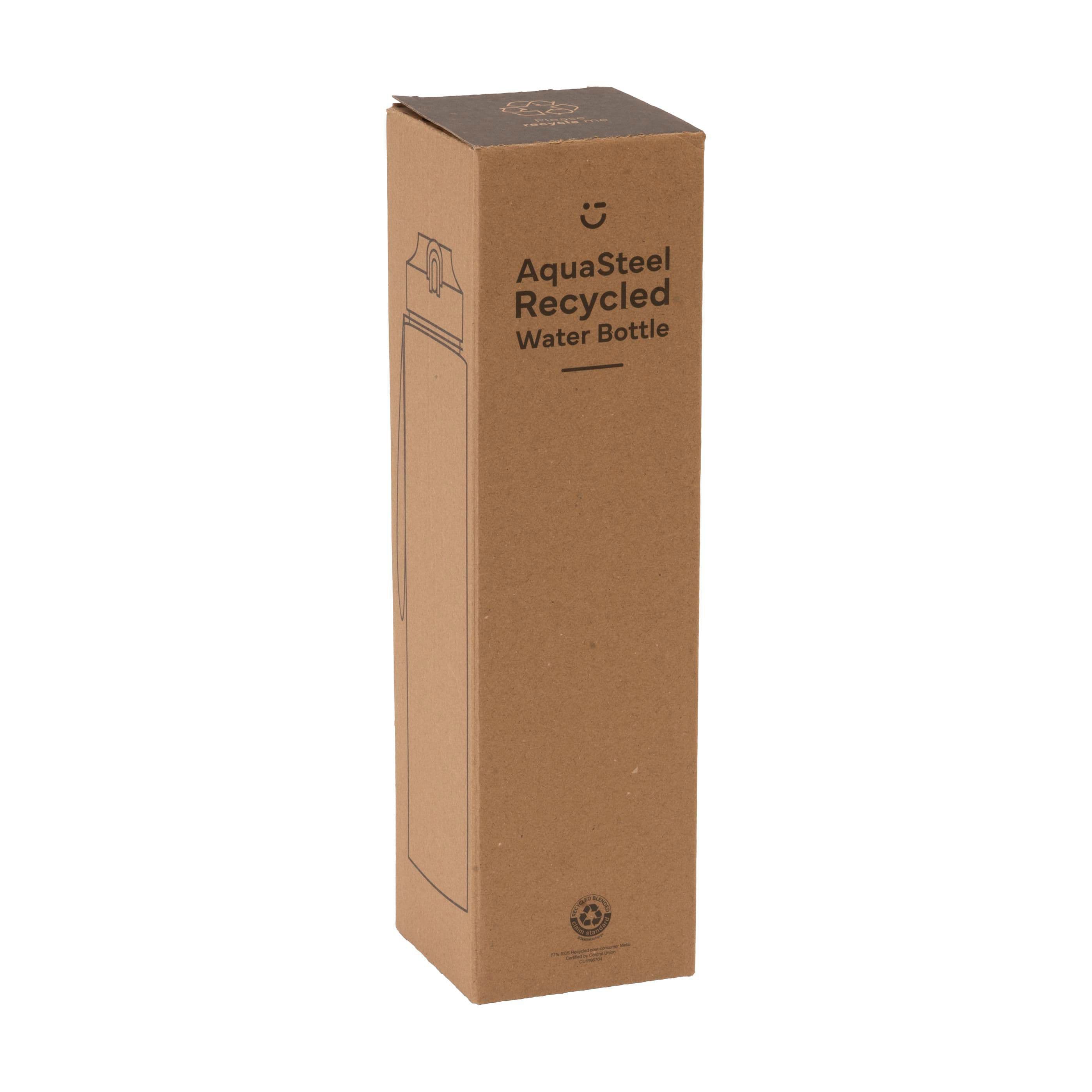 Bouteille d'eau AquaSteel RCS recyclée 750 ml en situation