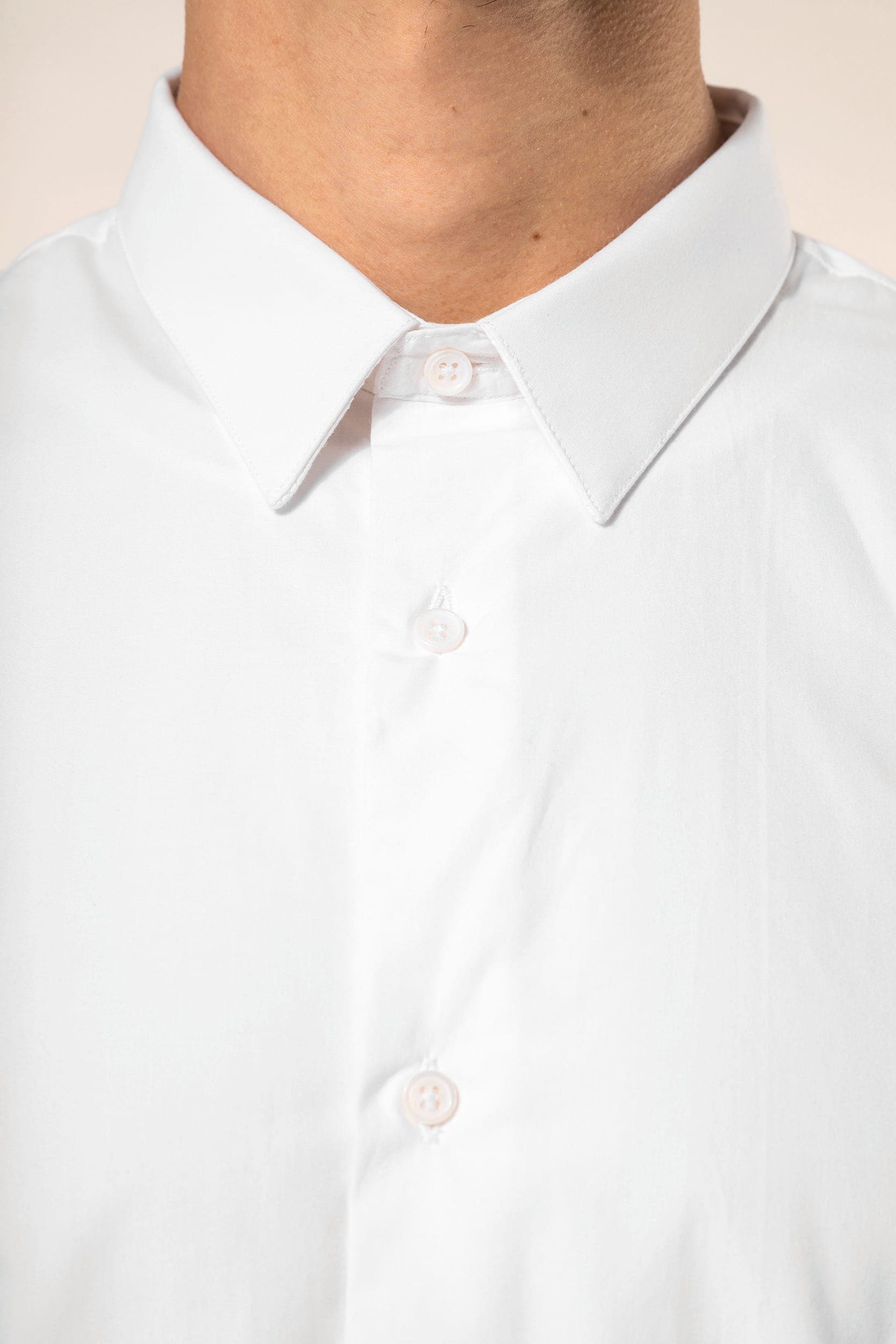 Chemise popeline manches longues homme en situation