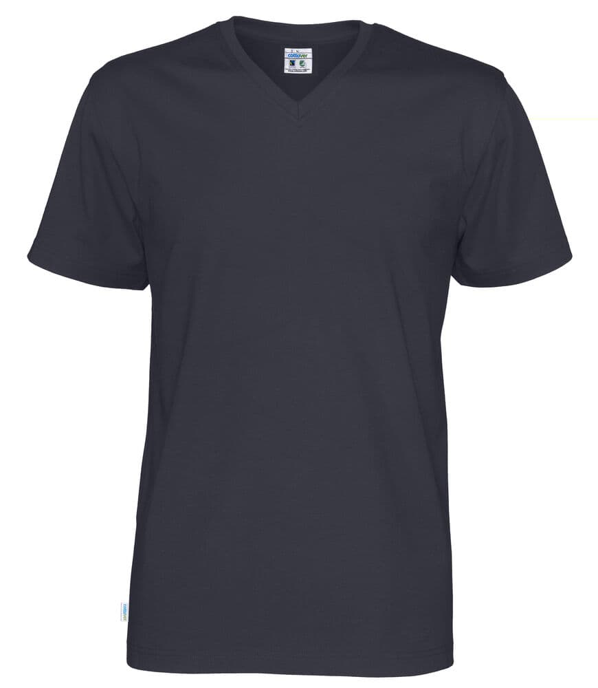 T-SHIRT COL V HOMME - CERTIFIÉ GOTS