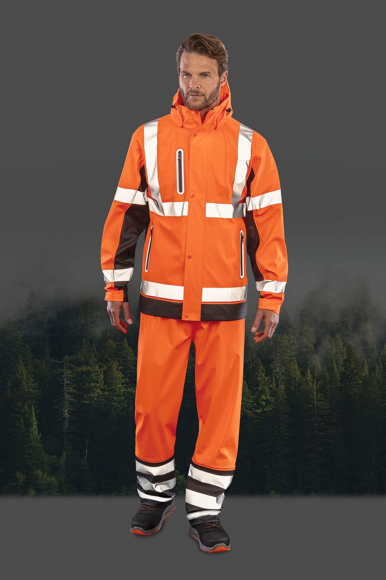 Veste Prism PU Safe & Dry en situation