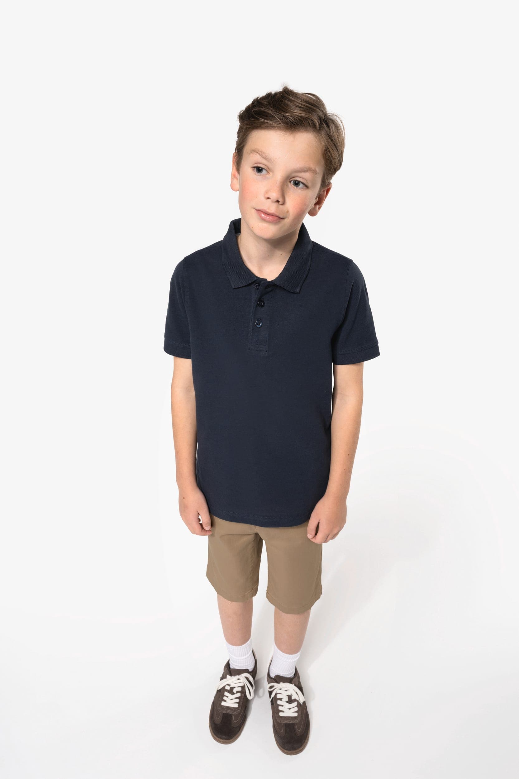 Polo manches courtes enfant en situation