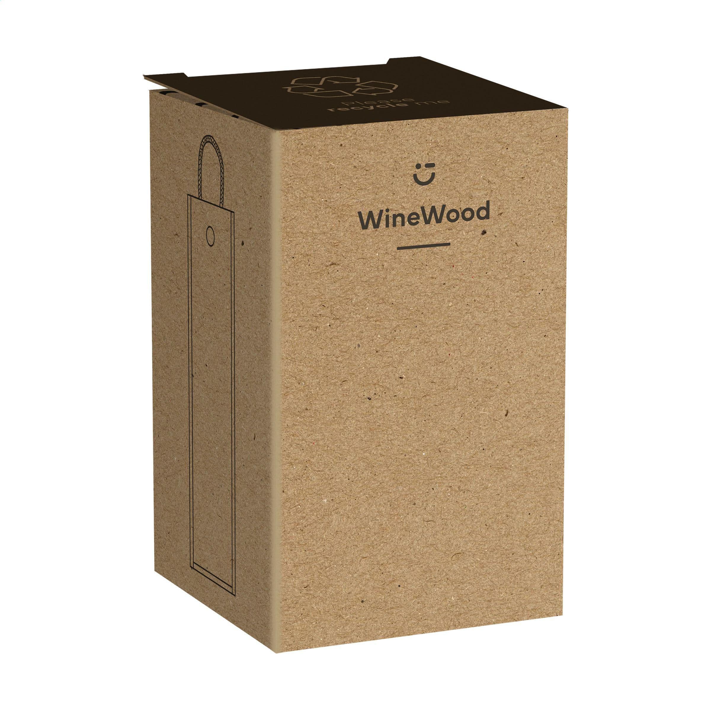 Boîte à vin WineWood en situation