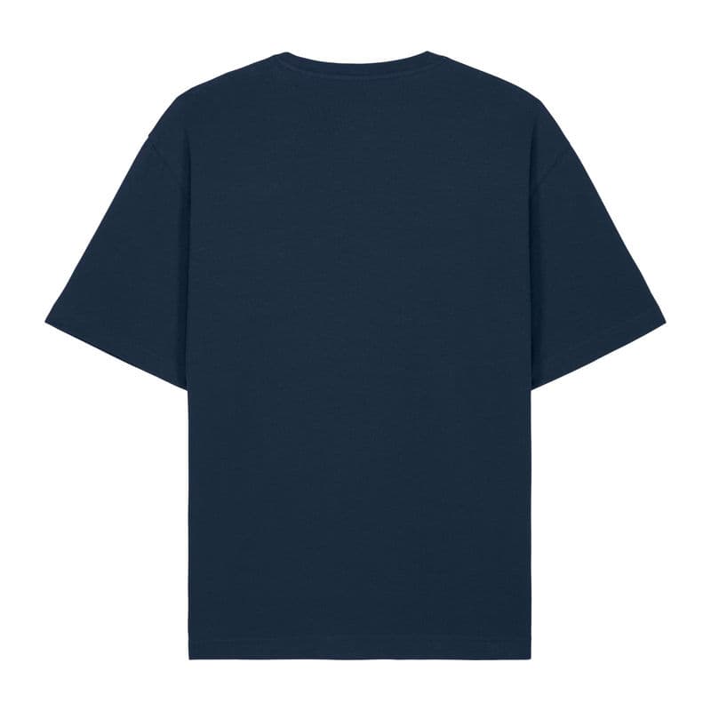 The iconic mid-light unisex relaxed t-shirt coloris Bleu marine
