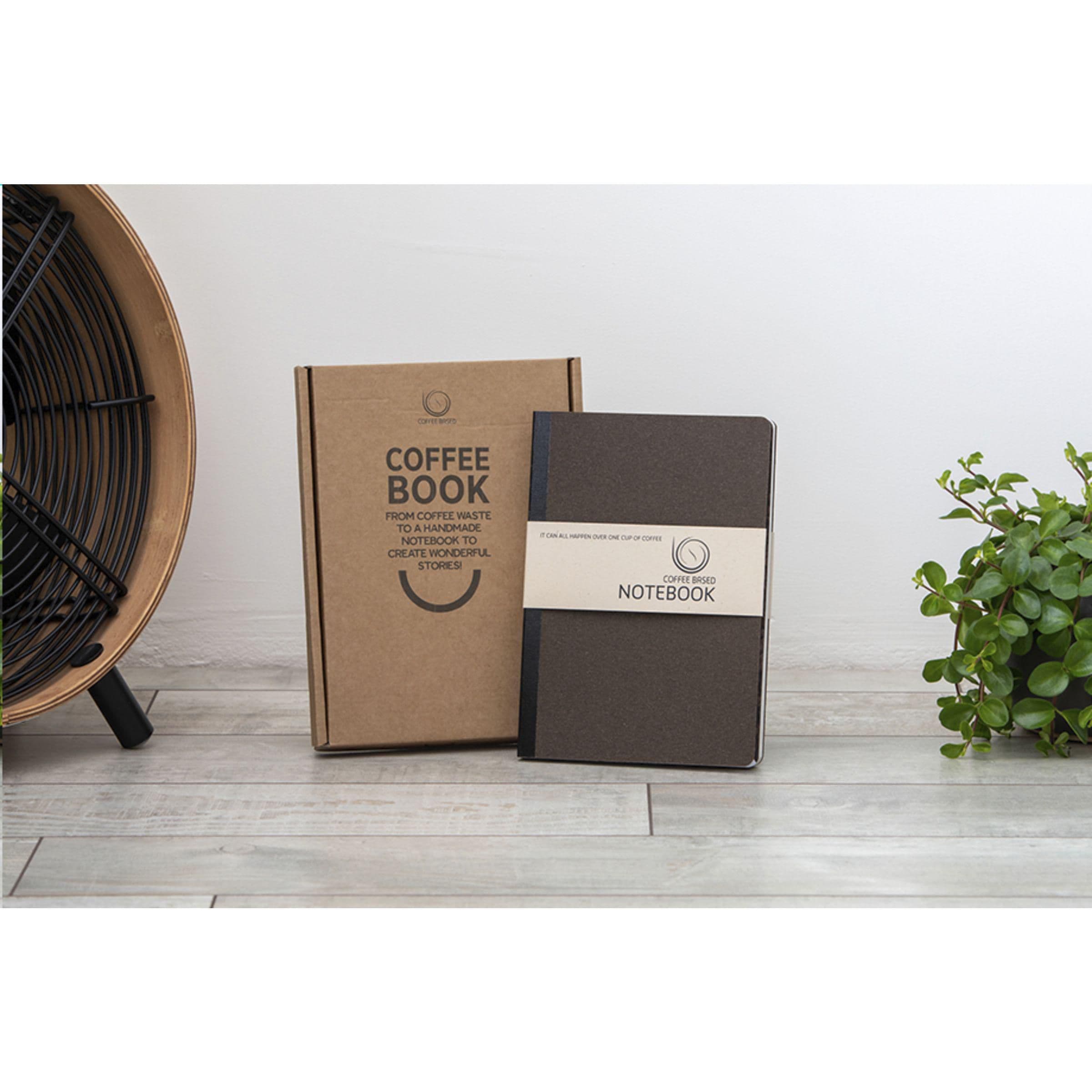 Carnet de notes Coffee A5 en situation