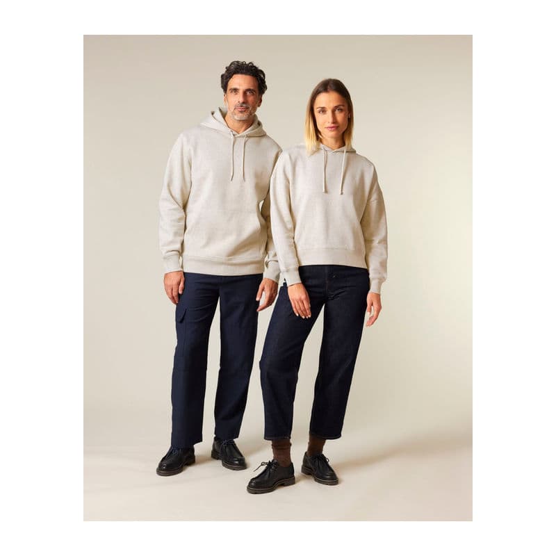 Cruiser 2.0 unisex hoodie  coloris Gris brume chiné