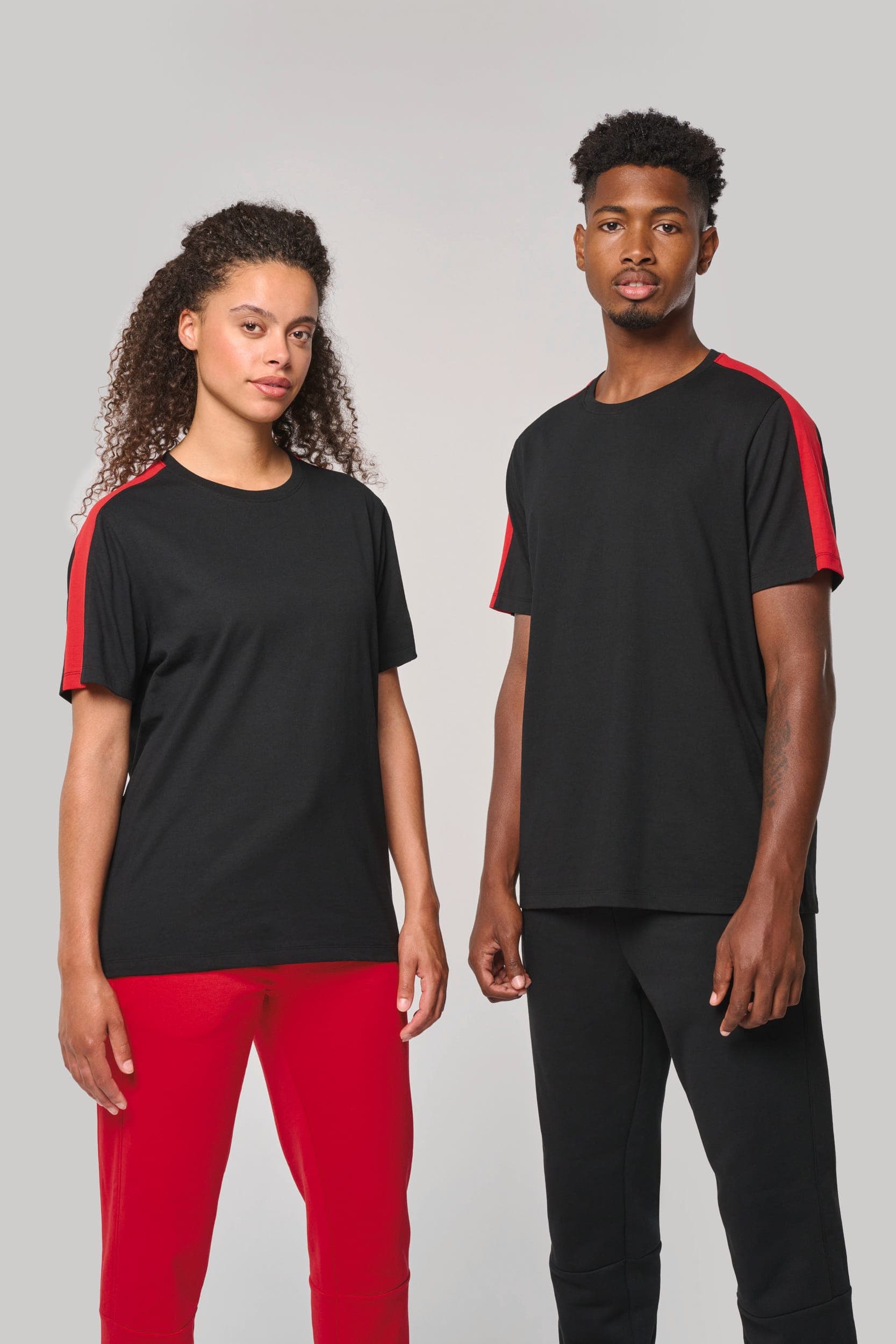 T-shirt teamwear unisexe en situation