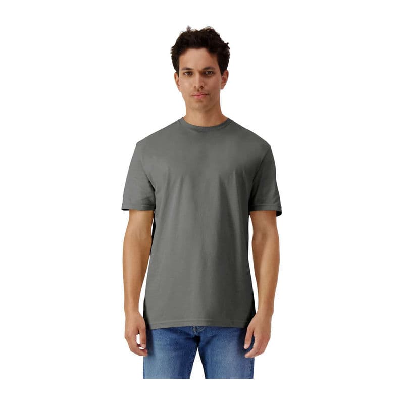 Light Cotton Adult T-Shirt coloris Gris charbon
