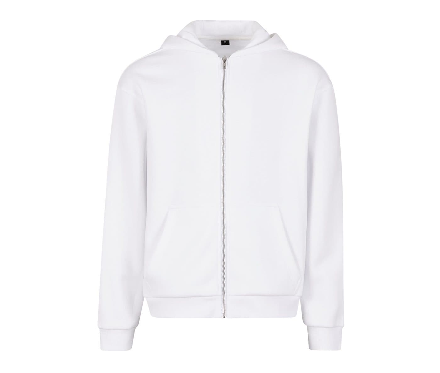 FLUFFY ZIP HOODY coloris Blanc