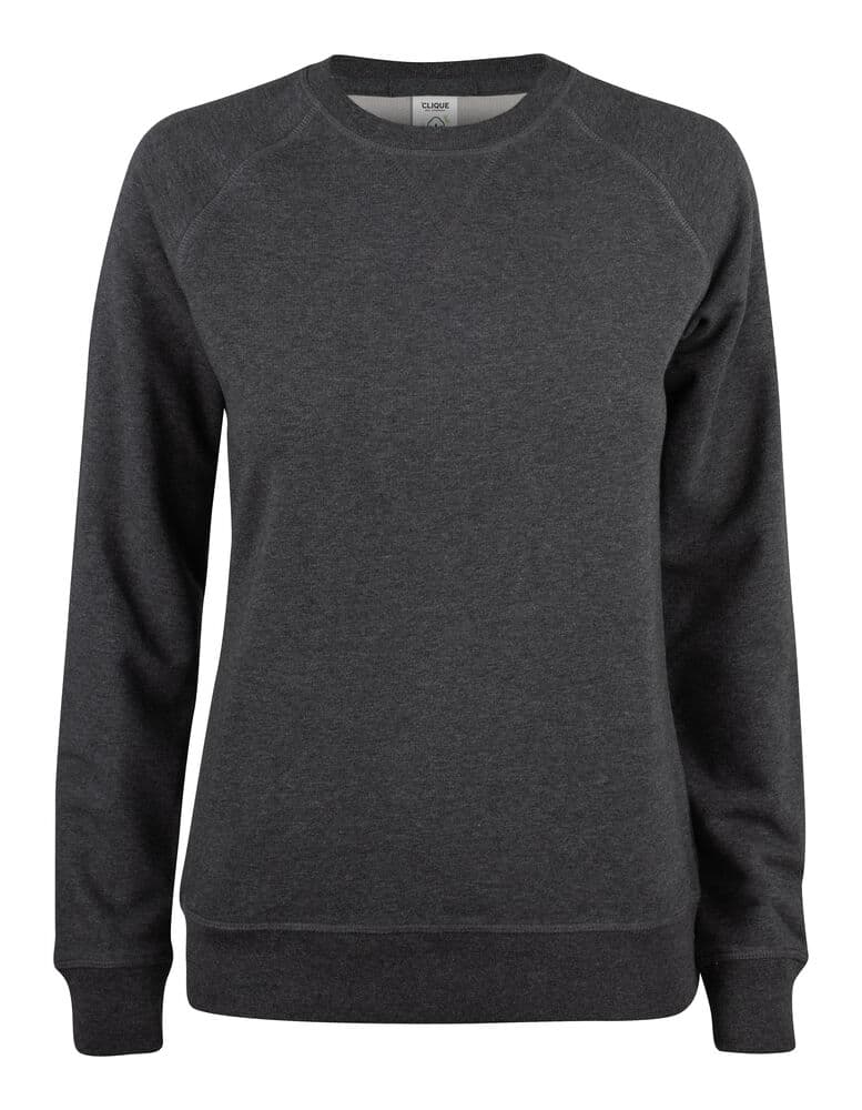 Clique Premium OC Roundneck Women coloris Anthracite chiné