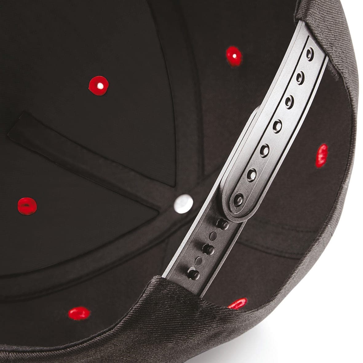 Casquette Snapback contrastée - 5 panneaux en situation