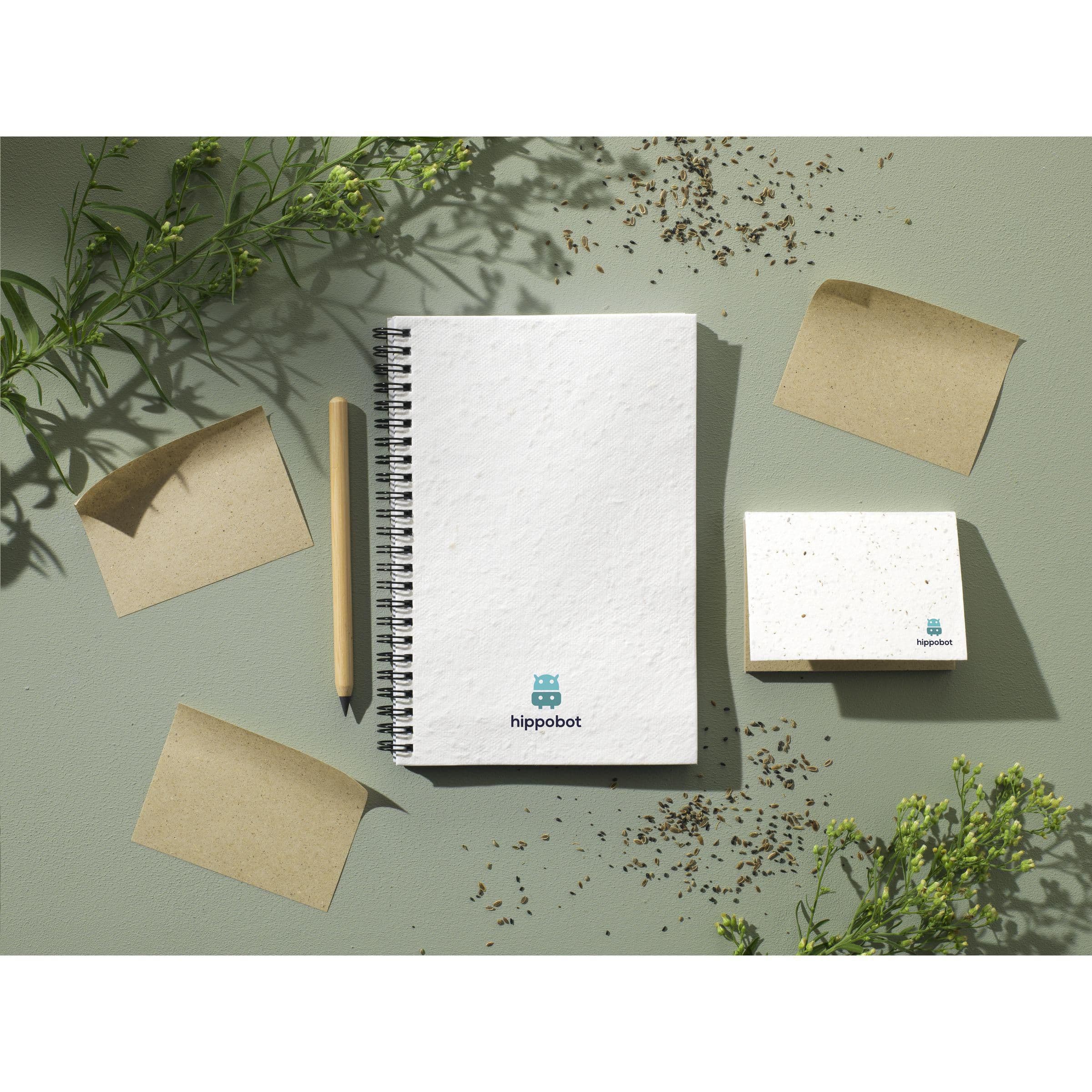 Bloc-notes Seed Paper en situation