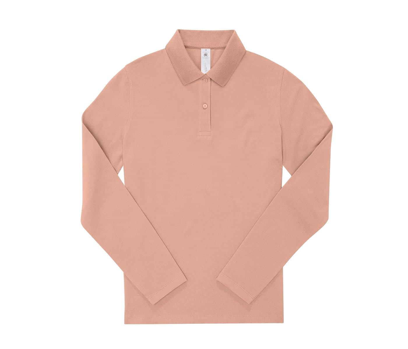 B&C MY POLO 210 LSL /WOMEN coloris Nude