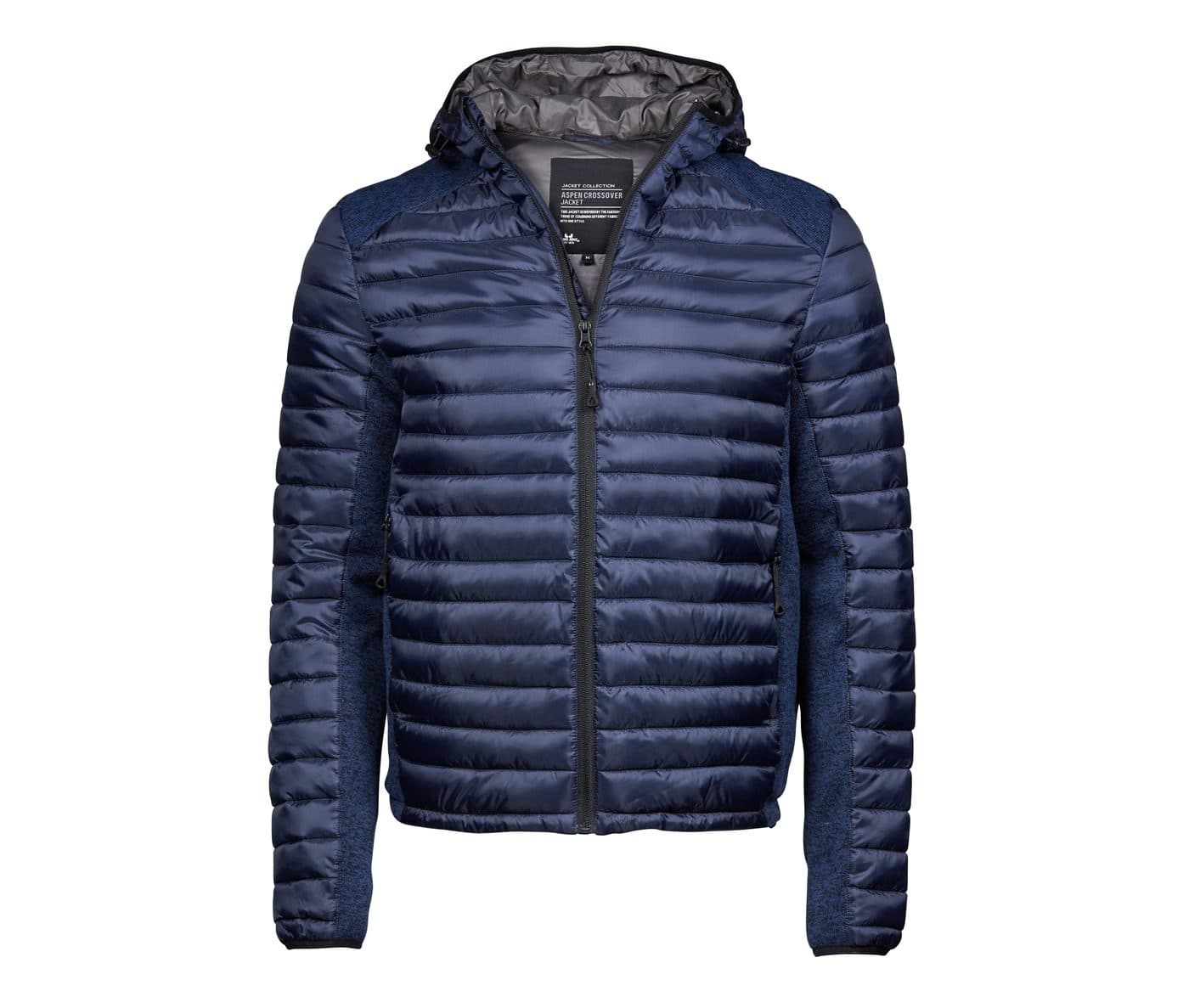 HOODED OUTDOOR CROSSOVER coloris Marine / Marine chiné