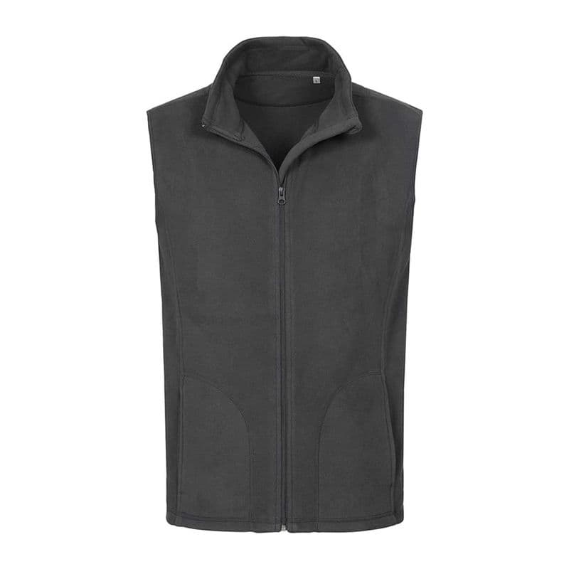 Classic Unisex Fleece Vest coloris Gris acier